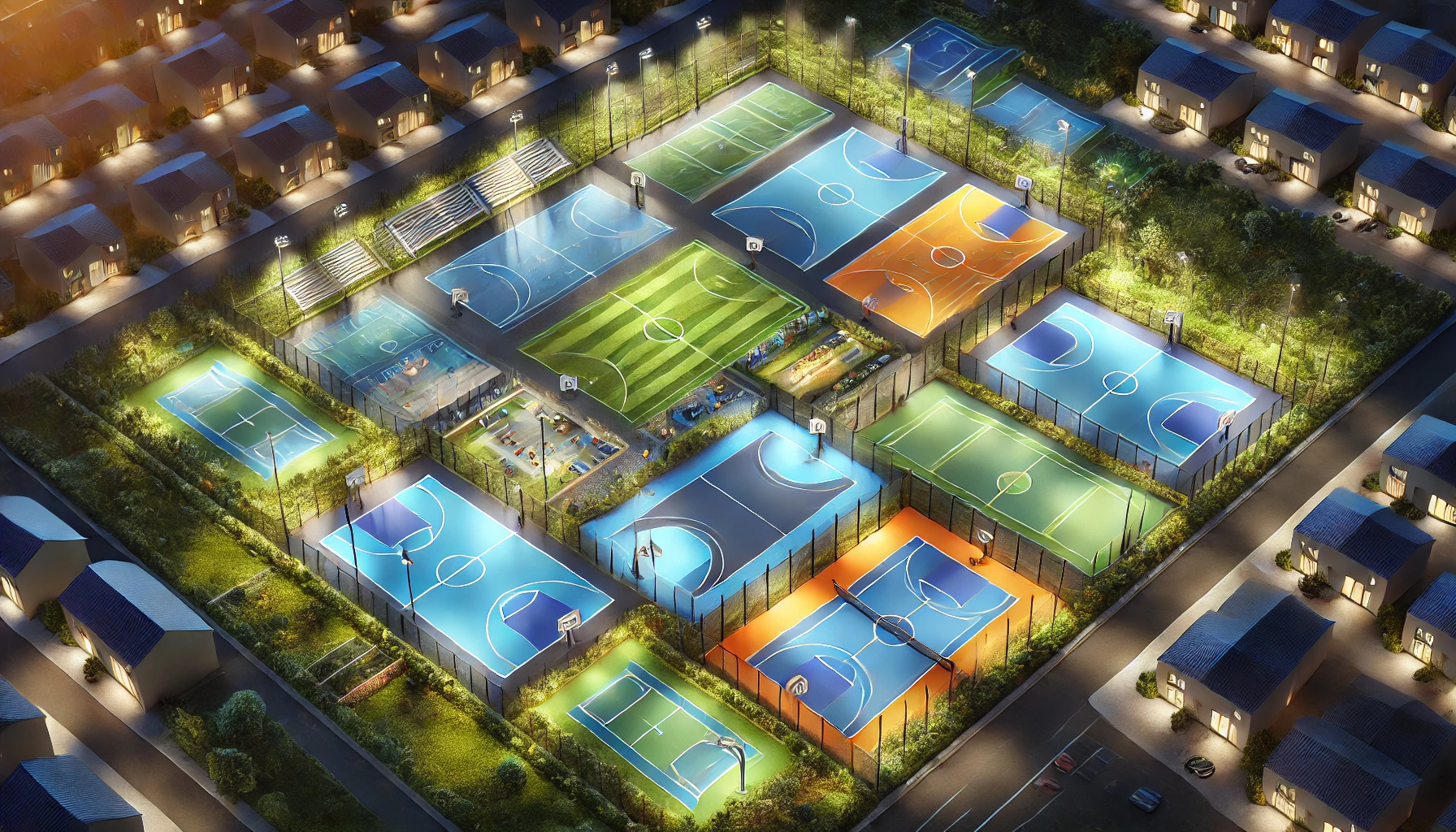Read more about the article تجهيز وتصميم الملاعب الرياضية